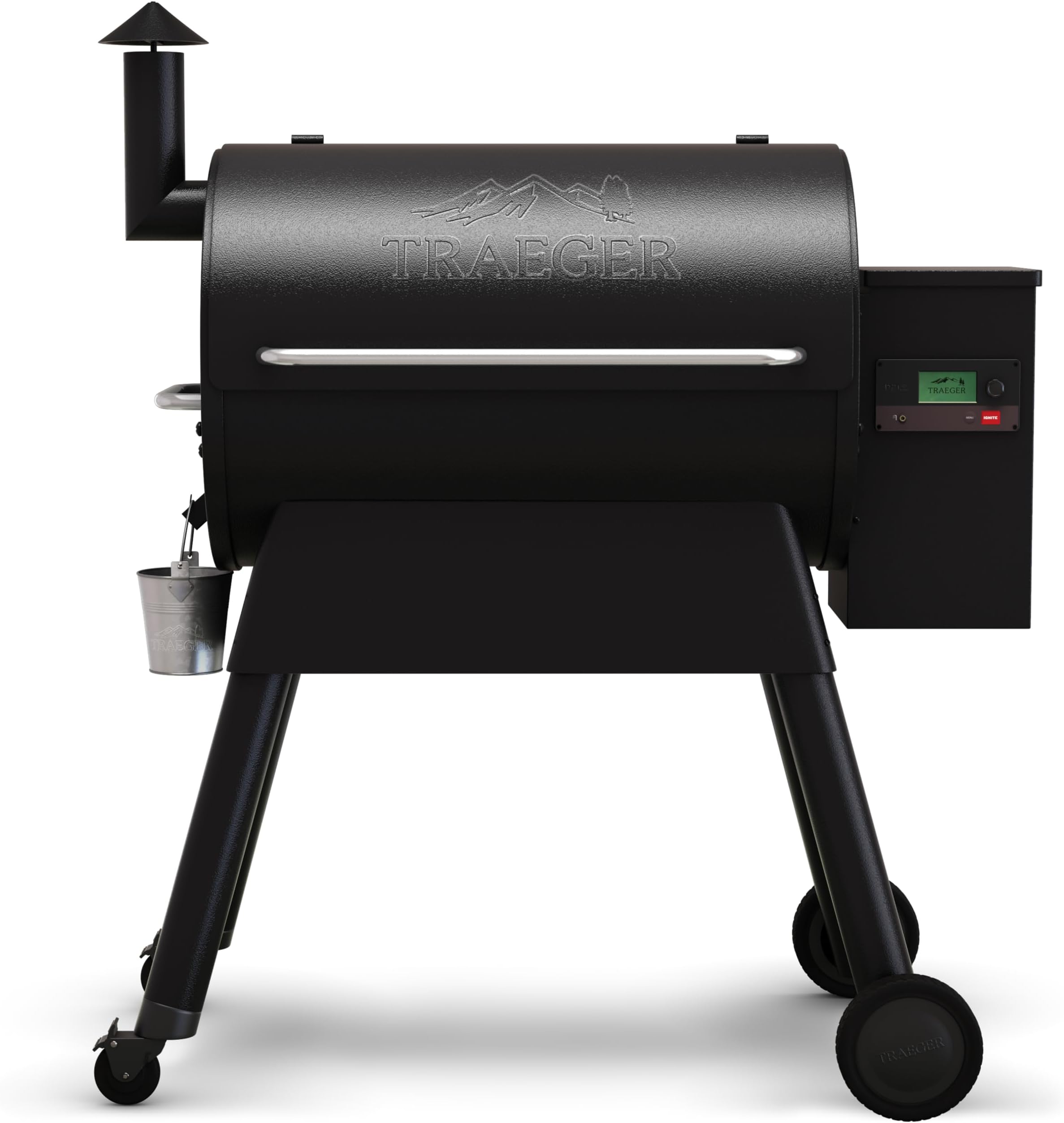 Grills Pro 780 Electric Wood Pellet Grill and Smoker with WiFi and App Connectivity, Black