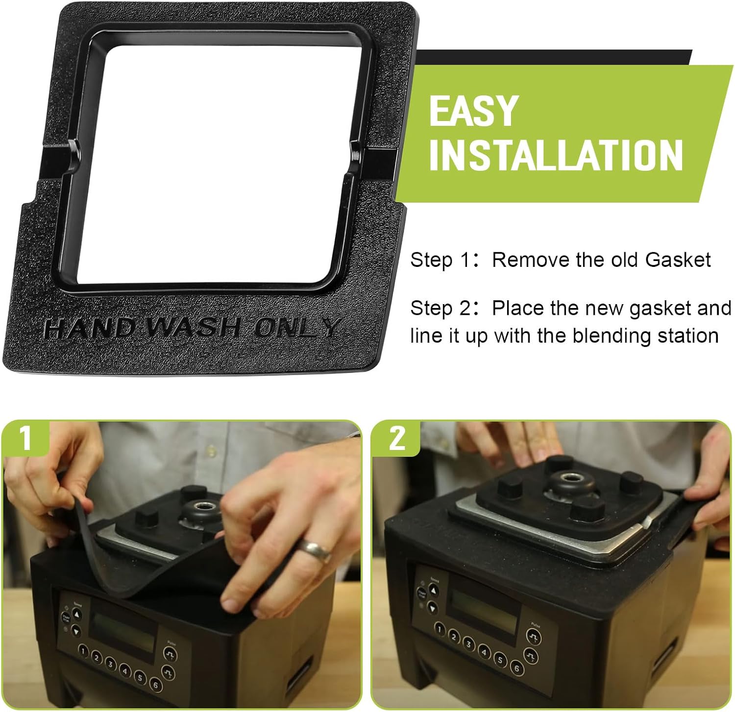 Replacement Parts Fits for Vita-mix The Quiet One Blender 015107 Isolation Gasket Compatible with Vita-mix Genuine OEM Rubber Seal Gasket Replacement for Vita-Mix Commercial Blenders
