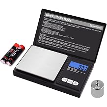 UNIWEIGH Gram Scale,200 gx0.01 g7.05 oz x 0.001 oz Digital Pocket Scale,Electronic Smart Weigh Scale,Portable Small Jewelry Scale Grams and Ounces,Mini Scale with LCD Display,Tare UA200H