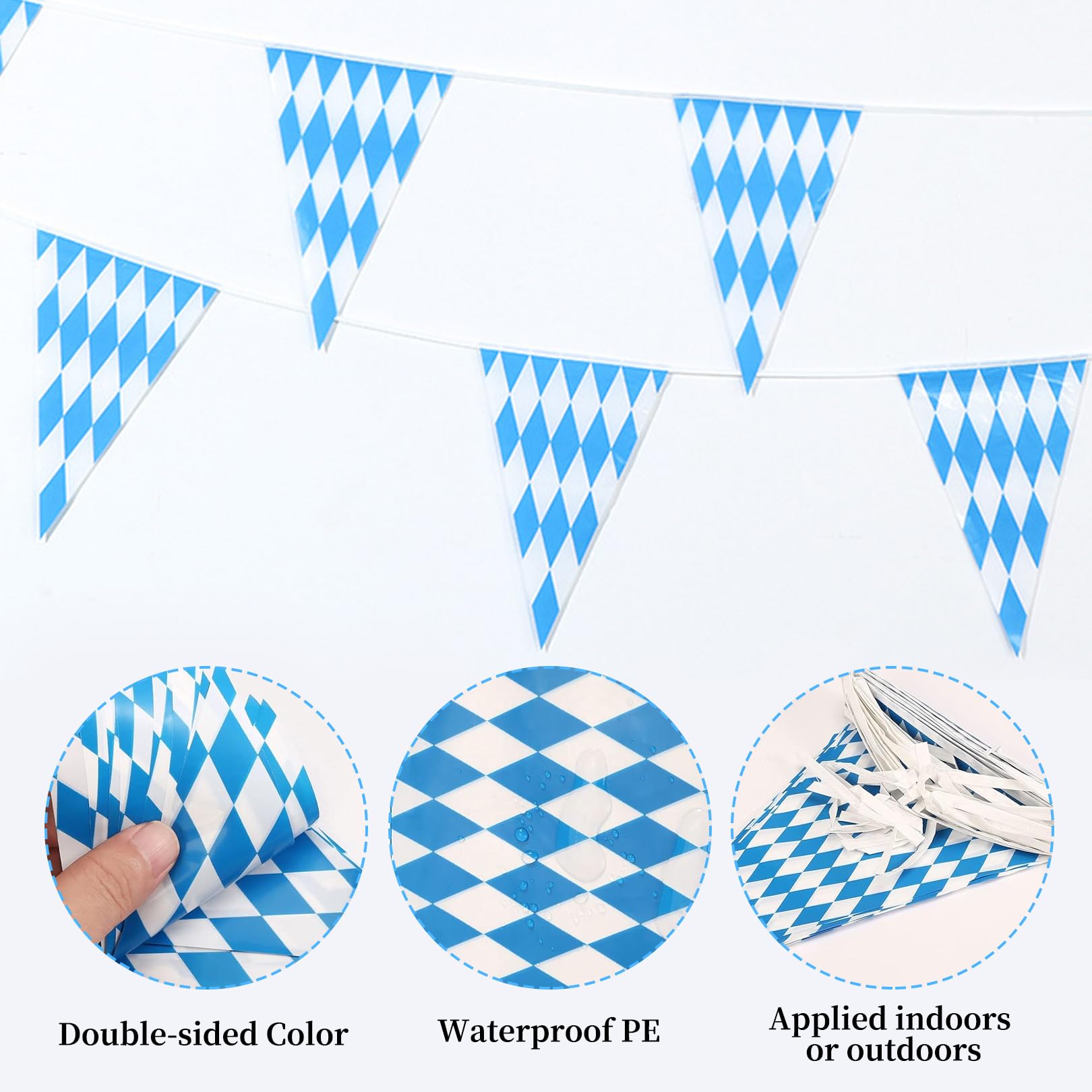Ghirlanda decorativa per Oktoberfest, 30 m, per Oktoberfest