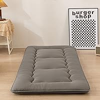 Vista 11 de MAXYOYO Colchón Japonés de Suelo Colchón Futón, Colchón de Tatami Engrosado de 4", Almohadilla para Dormir Plegable Enrollable para Niños y Niñas
