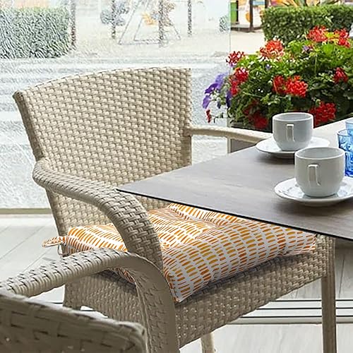 Miniatura 7 de Cojines de asiento para interiores y exteriores, cojines cuadrados de mimbre para muebles de patio, cojines de repuesto para jardín, hogar, oficina,
