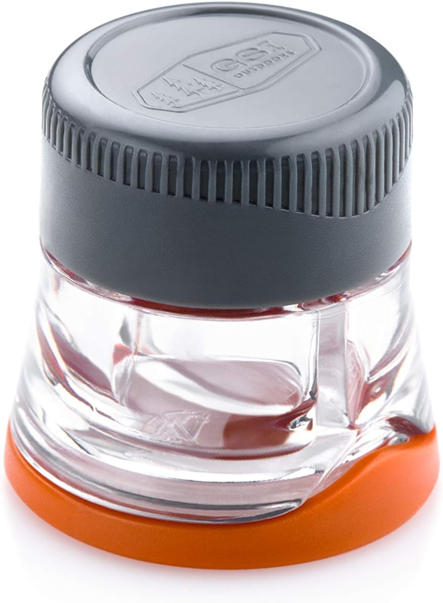 GSI OutdoorsUltralight Salt and Pepper Shaker, Compact and Waterproof for Outdoors