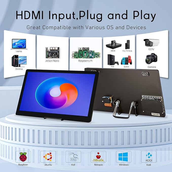 Monitor Táctil 15.6 Pulgadas FHD IPS miniatura 5