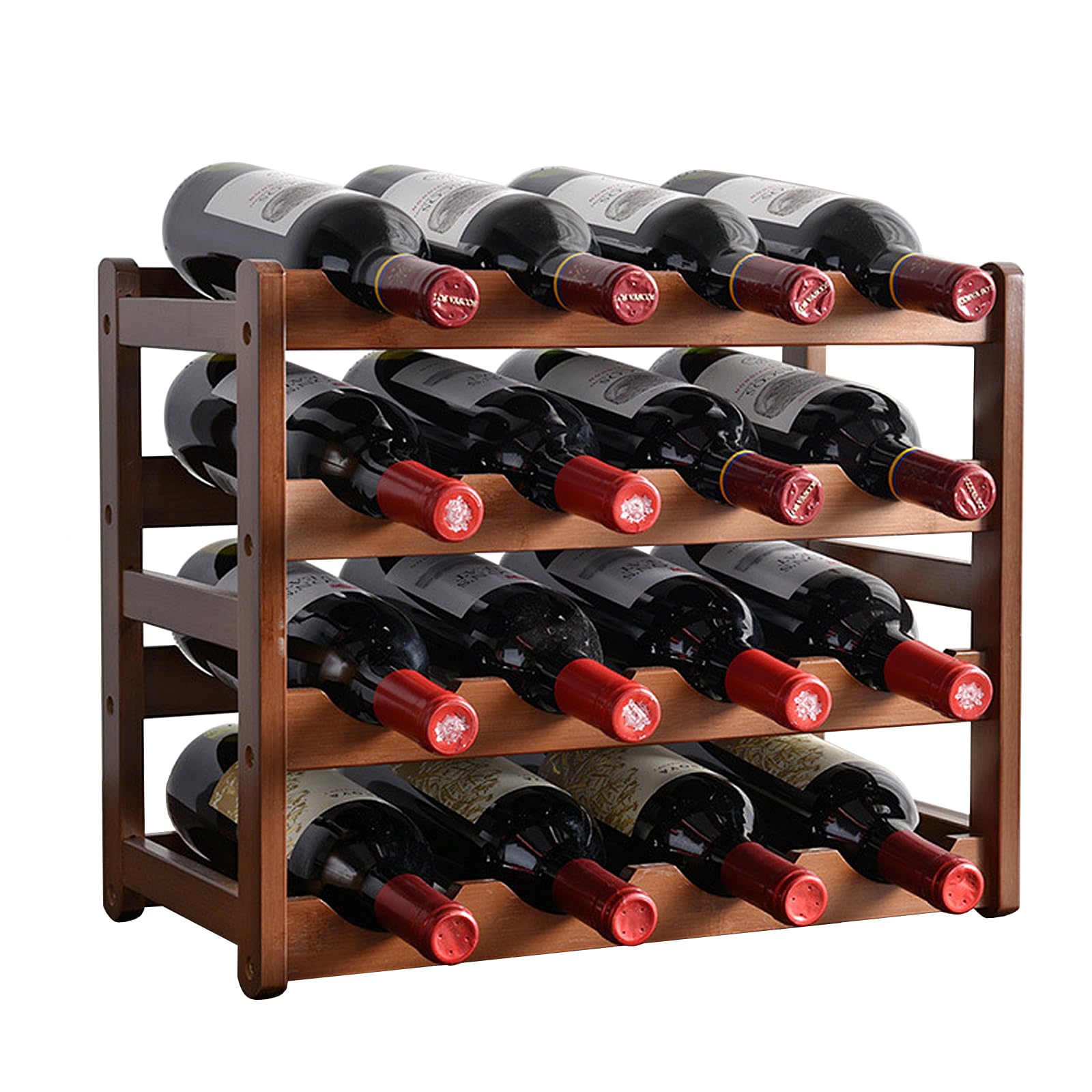 ワインラック ワインホルダー 竹製 積み重ね式 ワイン棚 ホルダー