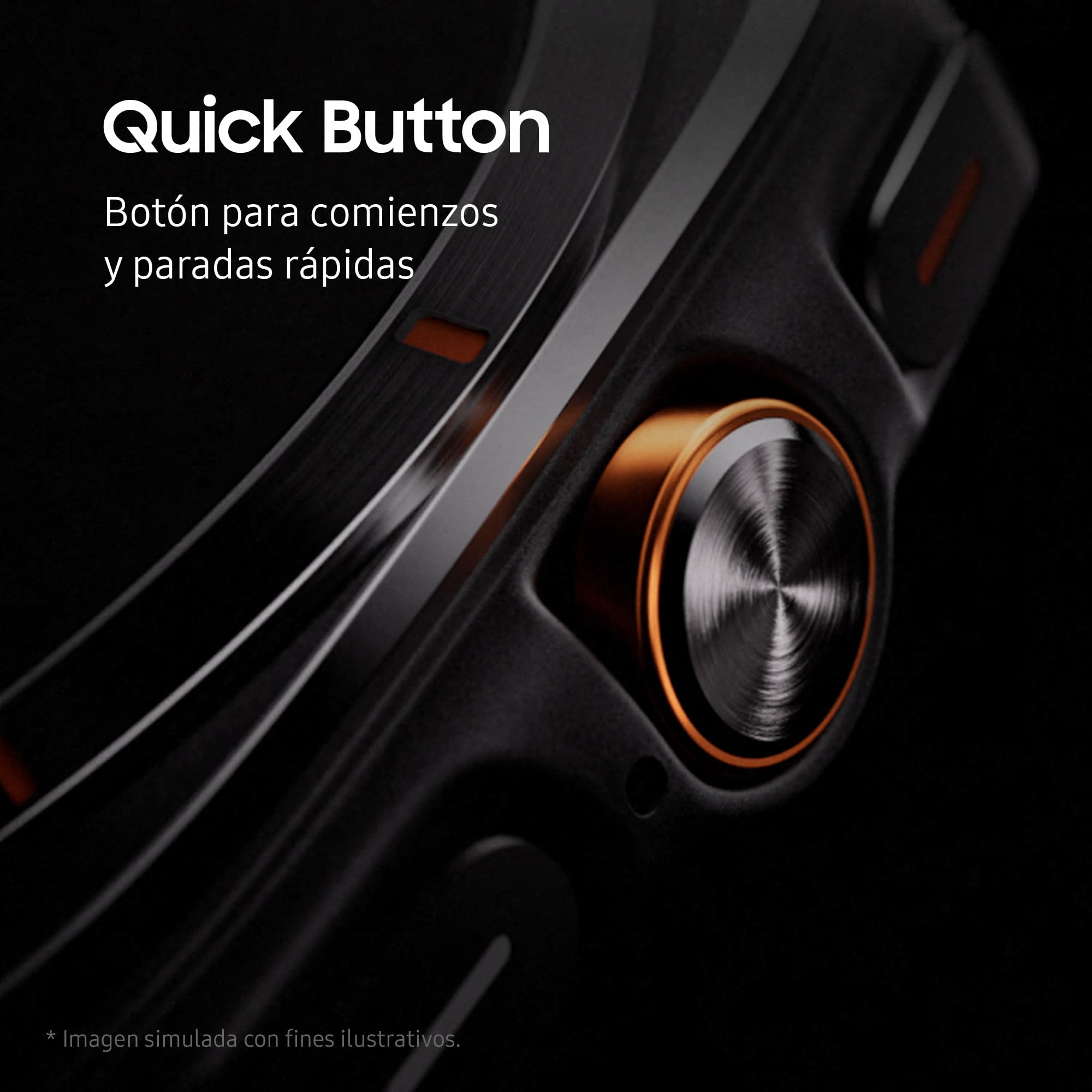 Samsung Galaxy Watch Ultra LTE 47mm + Cargador - Smartwatch, Control de Salud, Seguimiento Deportivo, naranja (Versión Española)