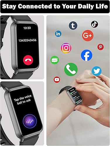 Miniatura 4 de KPEP AMOLED Fitness Watches for Women Men with Stress Blood Oxygen Heart Rate Monitor Sleep Tracking 110+ Sport Modes Fitness Tracker Watch Calorie