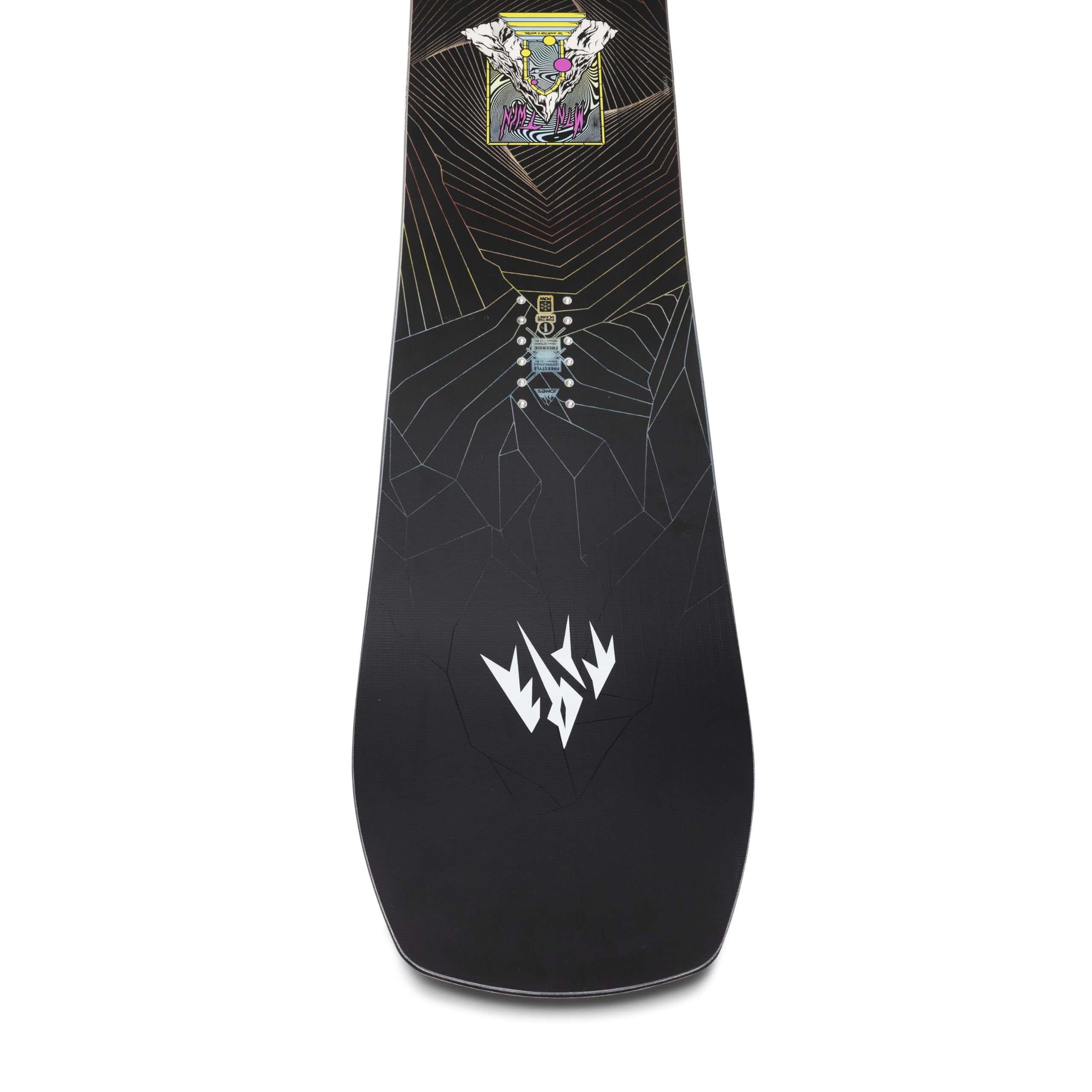 JONES - Planche De Snowboard Mountain Twin Bleu Homme - Homme - Taille 162 Wide - Bleu