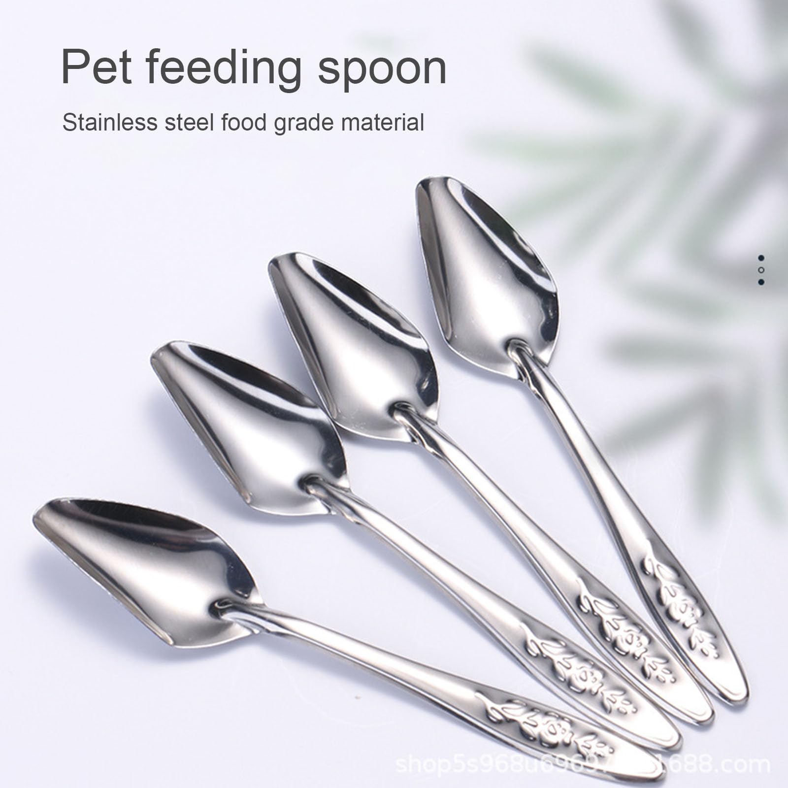 Edelstahl Futterlöffel Für Vögel – Ca. 12 Cm, Für Papageien, Nymphensittiche & Kleine Vögel