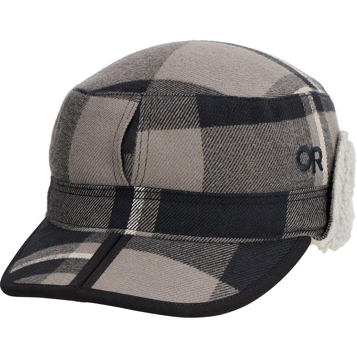Amazon.com: Yukon Cap, Black/Pewter Plaid, S : Clothing, Shoes