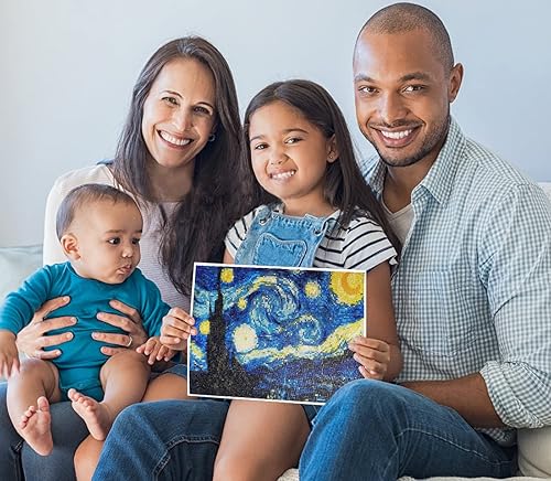 Miniatura 6 de Sellador de pintura de diamantes, paquete de 3 unidades de 12 onzas líquidas con cabeza de esponja, pegamento de pintura de diamante 5D, sellador