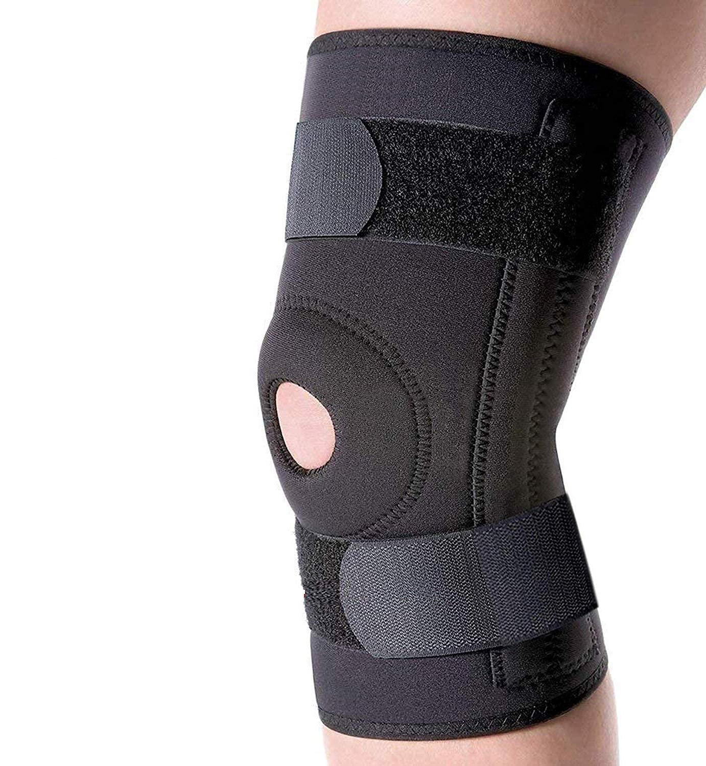 RIGOENT Knee cap support Brace Compression Patellar Tendon for Men Women - Arthritis Pain, Injury Recovery, Running, Workout, (UNIVERSAL) (2)