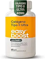 Colágeno Tipo 2 Ultra Easy Boost com Vitamina D3 + Ácido Hialurônico + Magnesio + MSM + Curcumina 60 caps