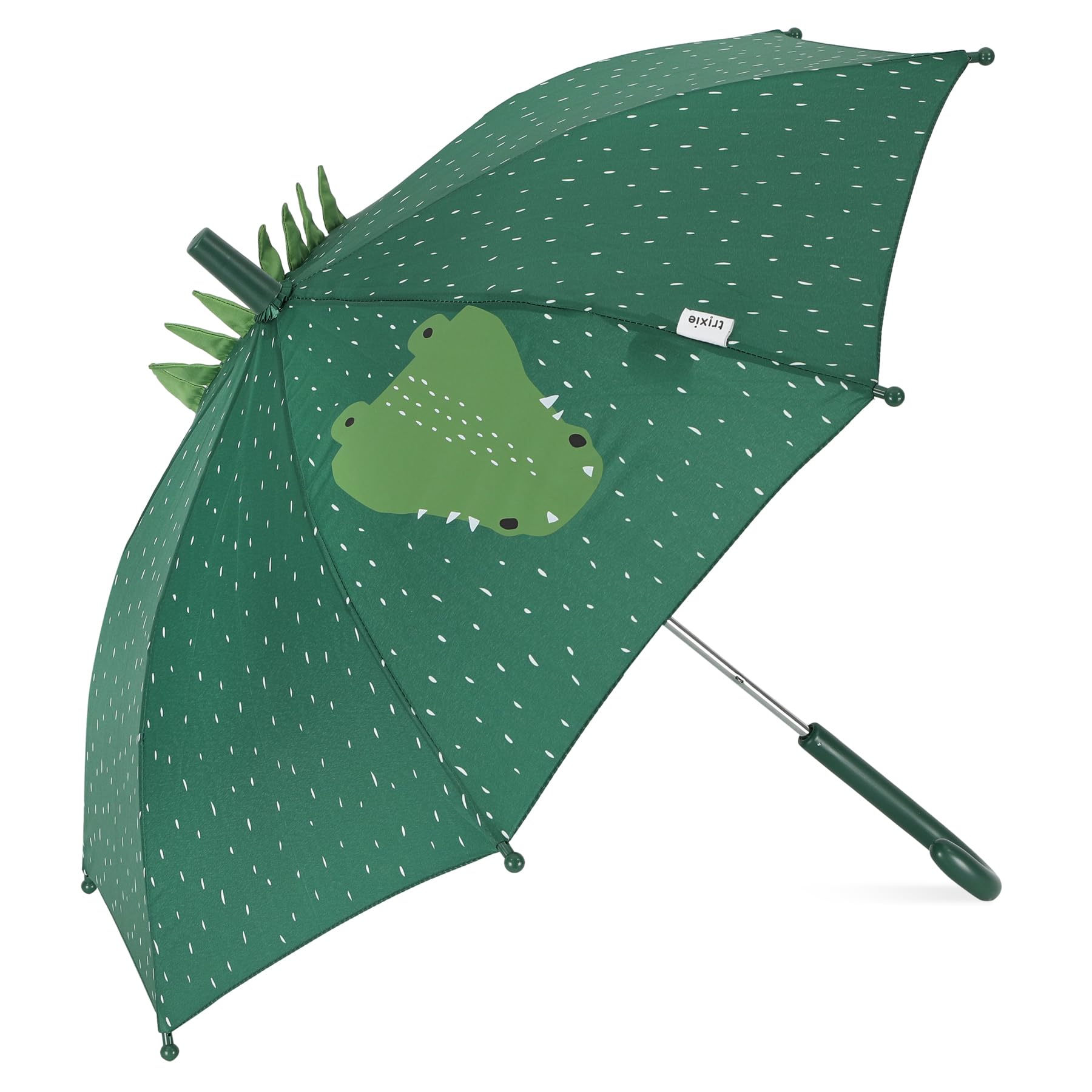 Parapluie Trixie vert foncé Mr Crocodile petit modèle pour enfant