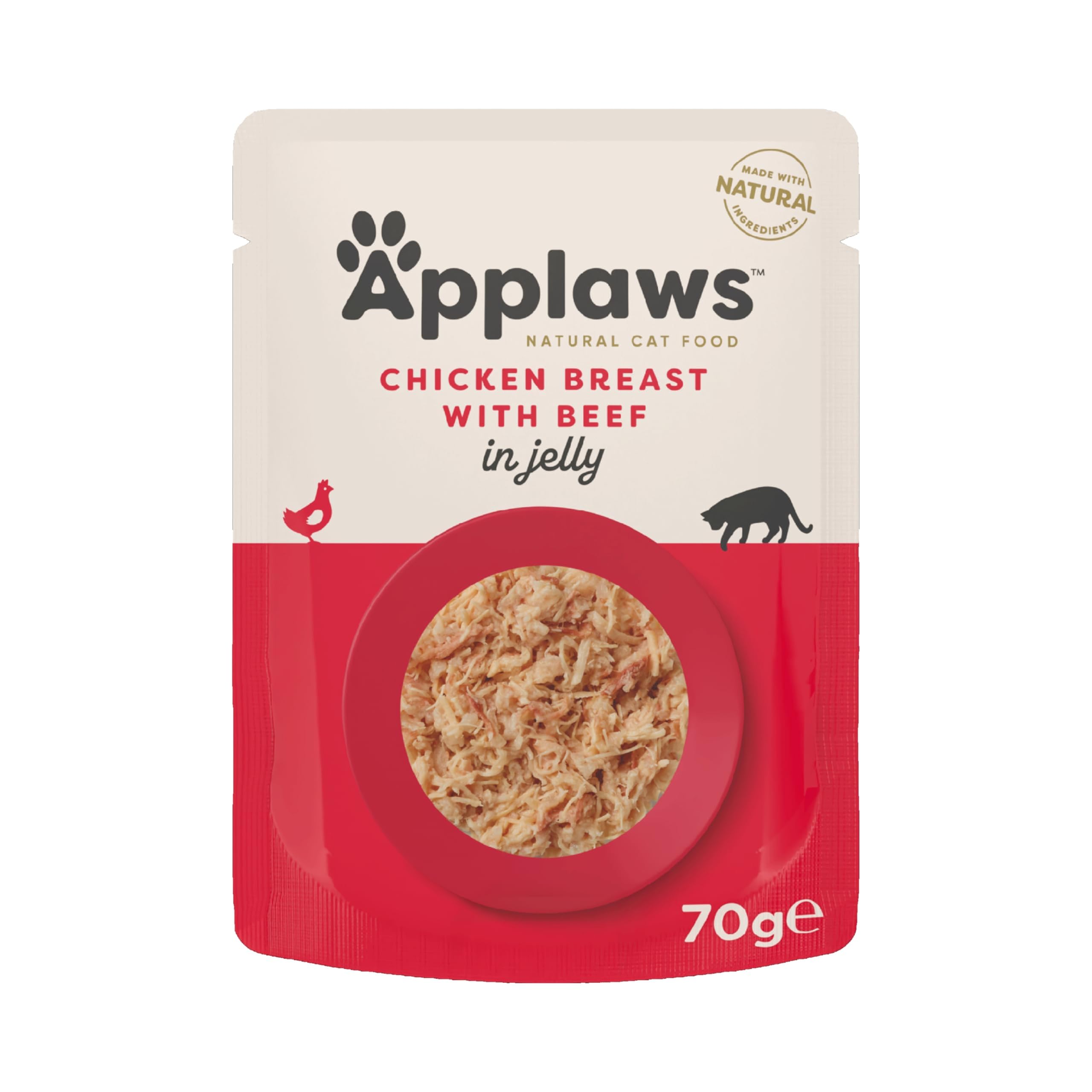 Applaws Cat Pouch Jelly Chicken & Beef - 70G - 14361