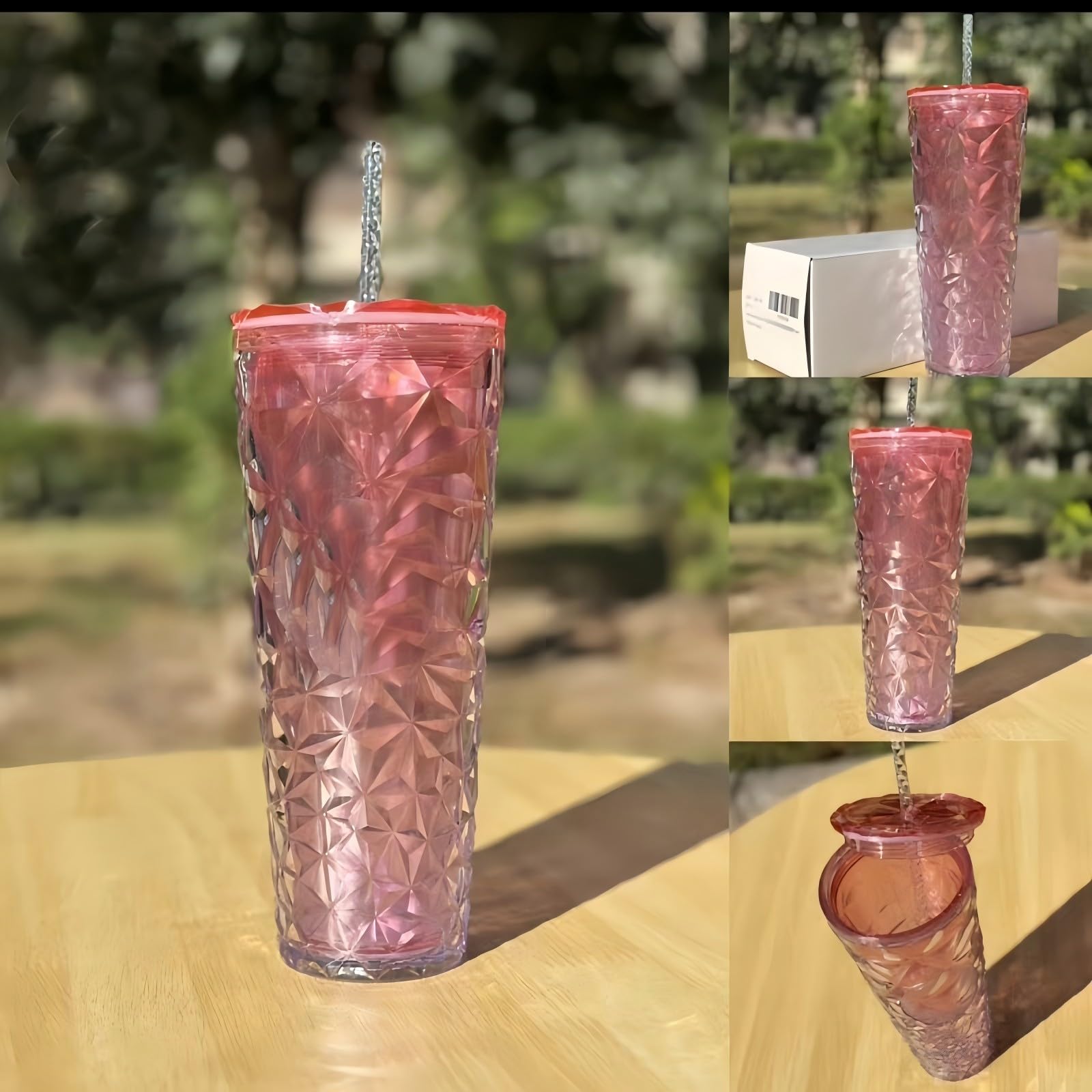 Amazon.co.jp: 【海外限定】 ホリデー ストロータンブラー 710ml