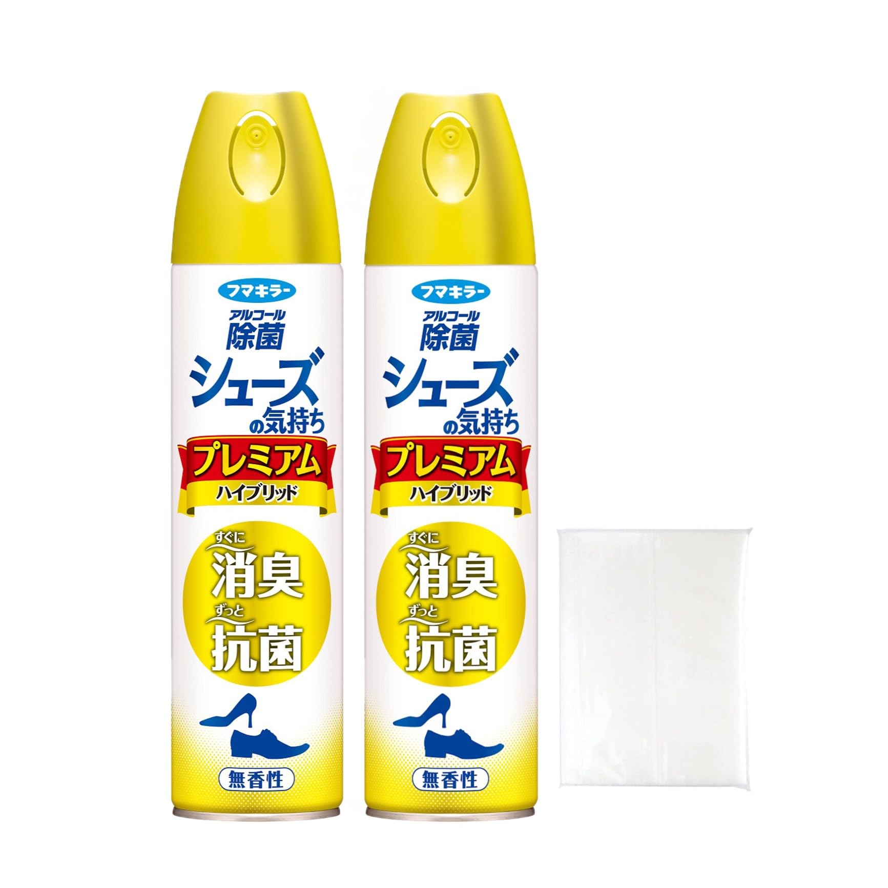 シューズの気持ち プレミアムハイブリッド 280ml×2個+おまけ付 靴 消臭…