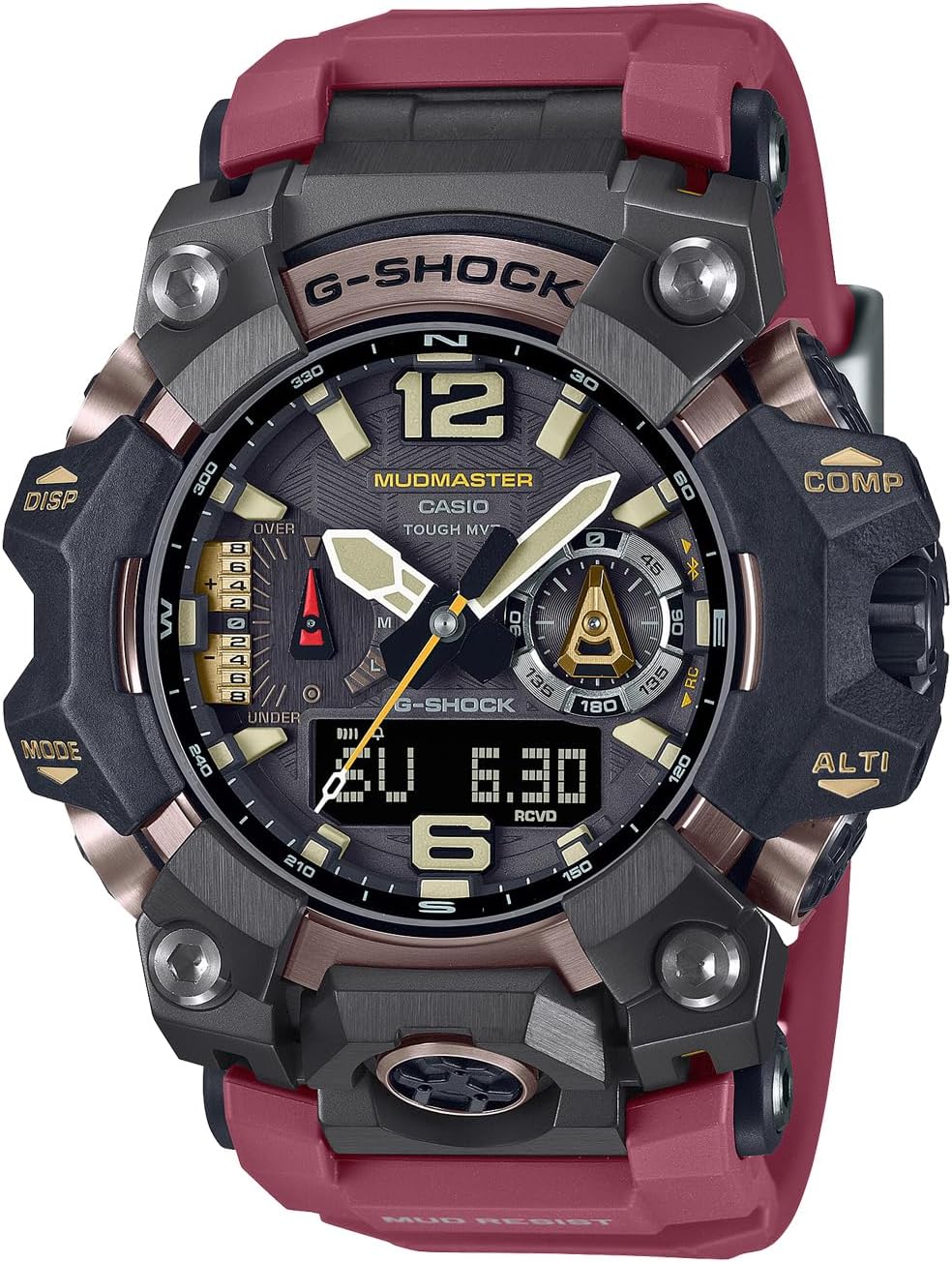 Casio G-Shock GWG-B1000-1A4JF Master of G Series MUDMASTER Flagship Model Triple Sensor Japan Import New