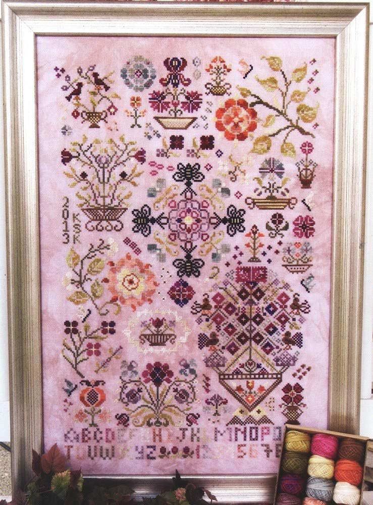 Summer Quakers cross-stitch pattern - Rosewood Manor - Karen Kluba