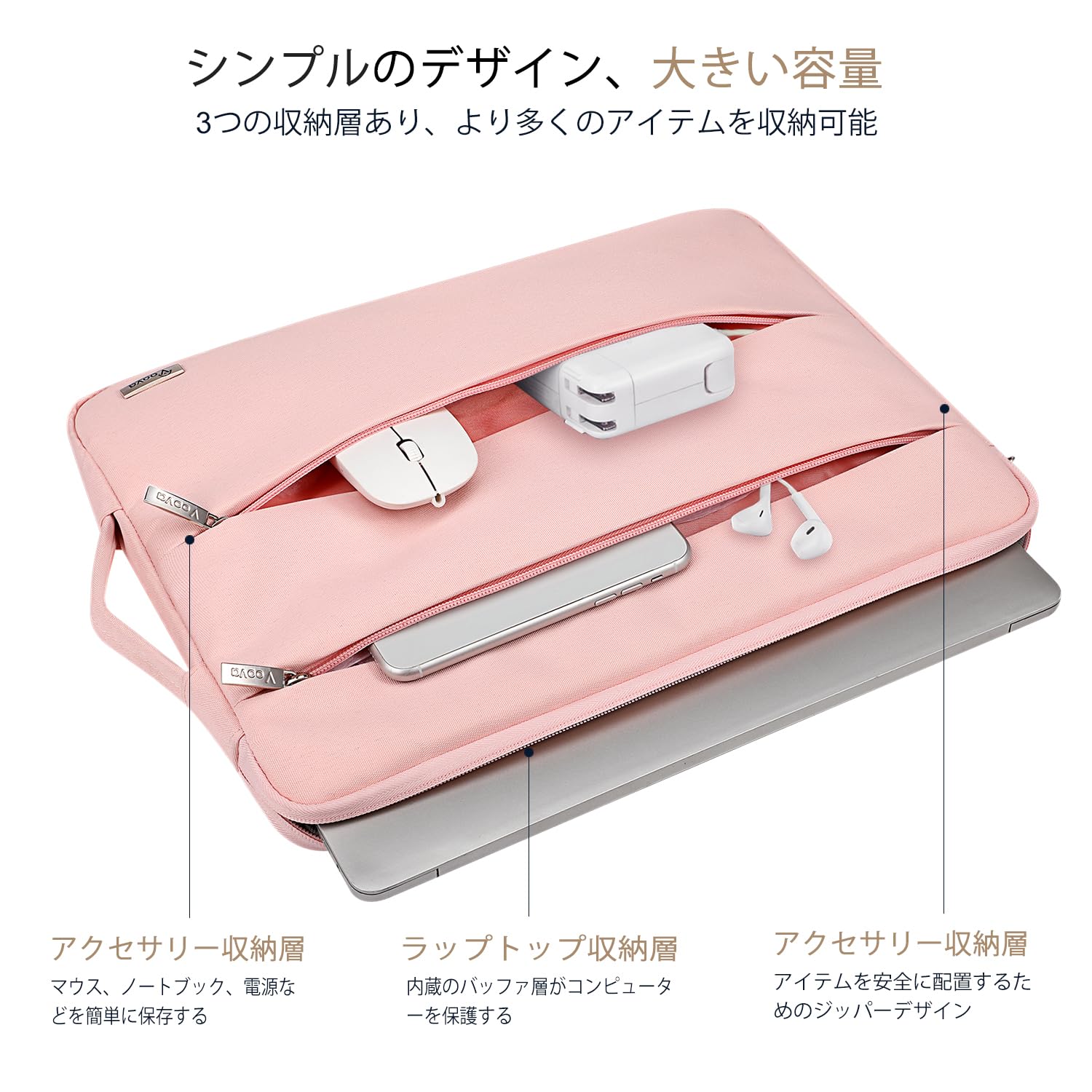 Amazon.co.jp: Voova パソコンケース 13 13.3インチ PCケース ノート