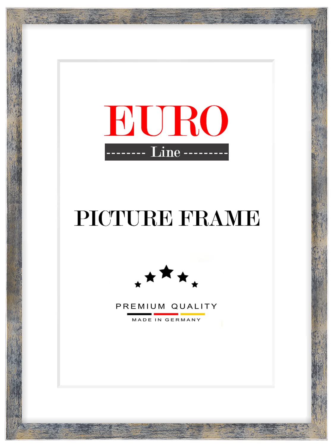 Cornice Oro 13x18 Legno Profilo 94 con Vetro Antiriflesso Professionale