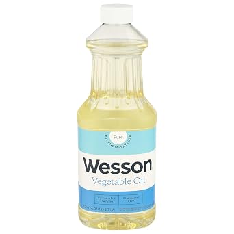 Wesson, Pure And 100% Natural Vegetable Oil, 40 Fl Oz