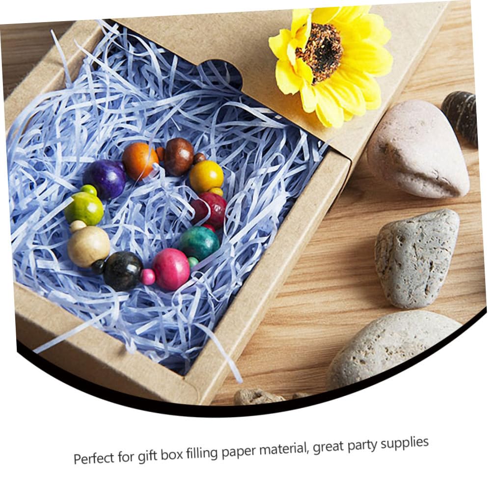 Carta Trucioli Decorativa Bianca per Riempimento Scatole Regalo 1 Pz