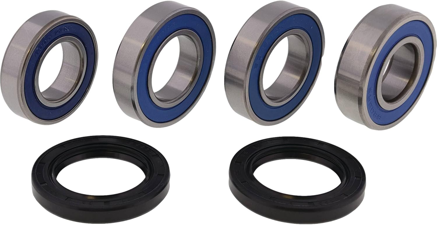 All Balls Racing 25-1492 Wheel Bearing Kit Compatible with/Replacement for Honda
