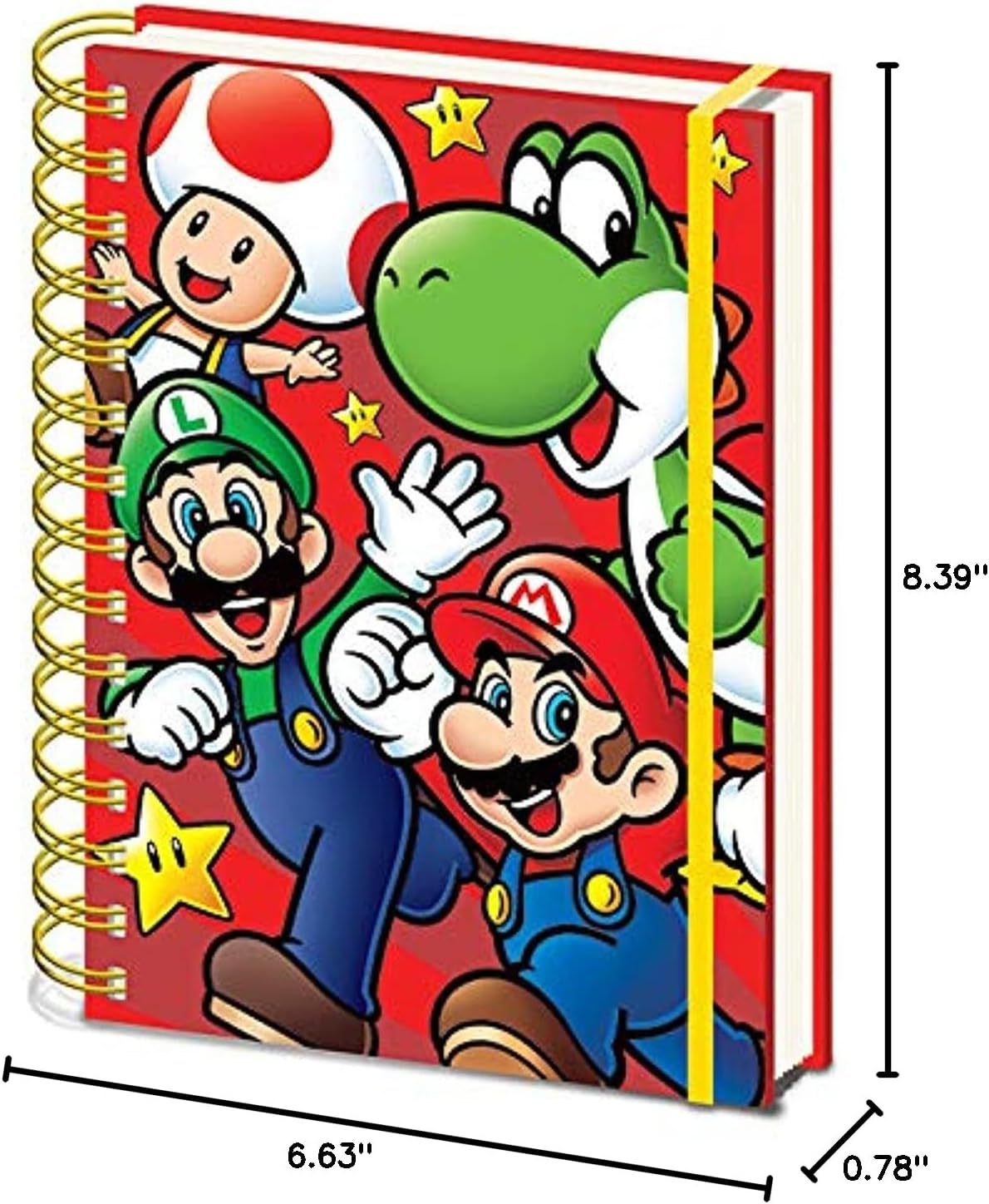 Super Mario A5 Ring Notebook