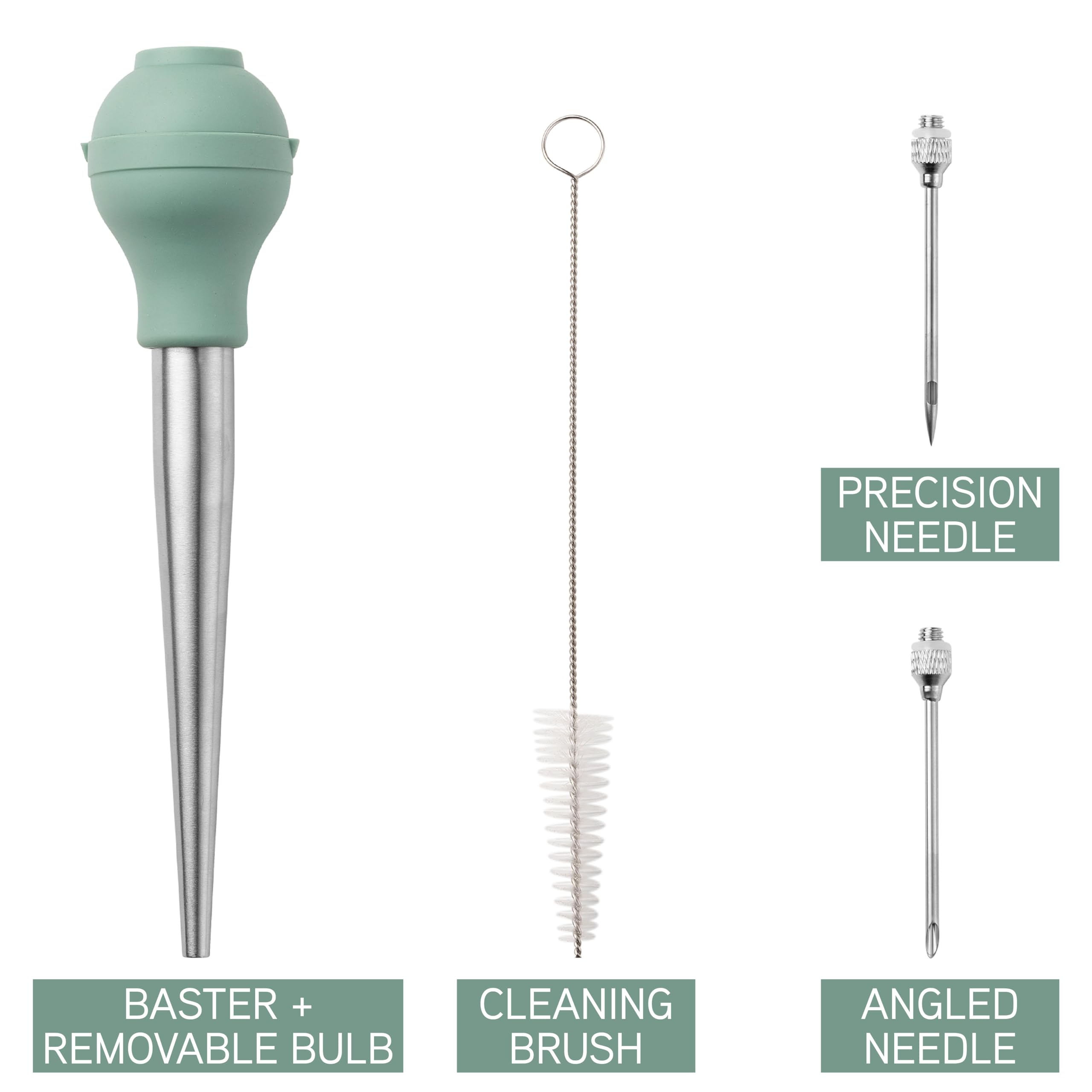 Turkey Baster For Automotive Use RSVP Kitchen Measuring Bulb Baster - 1 ...