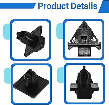 Amazon.com: CULMKARI 8pcs Front Fender Moulding Clip Upper Panel