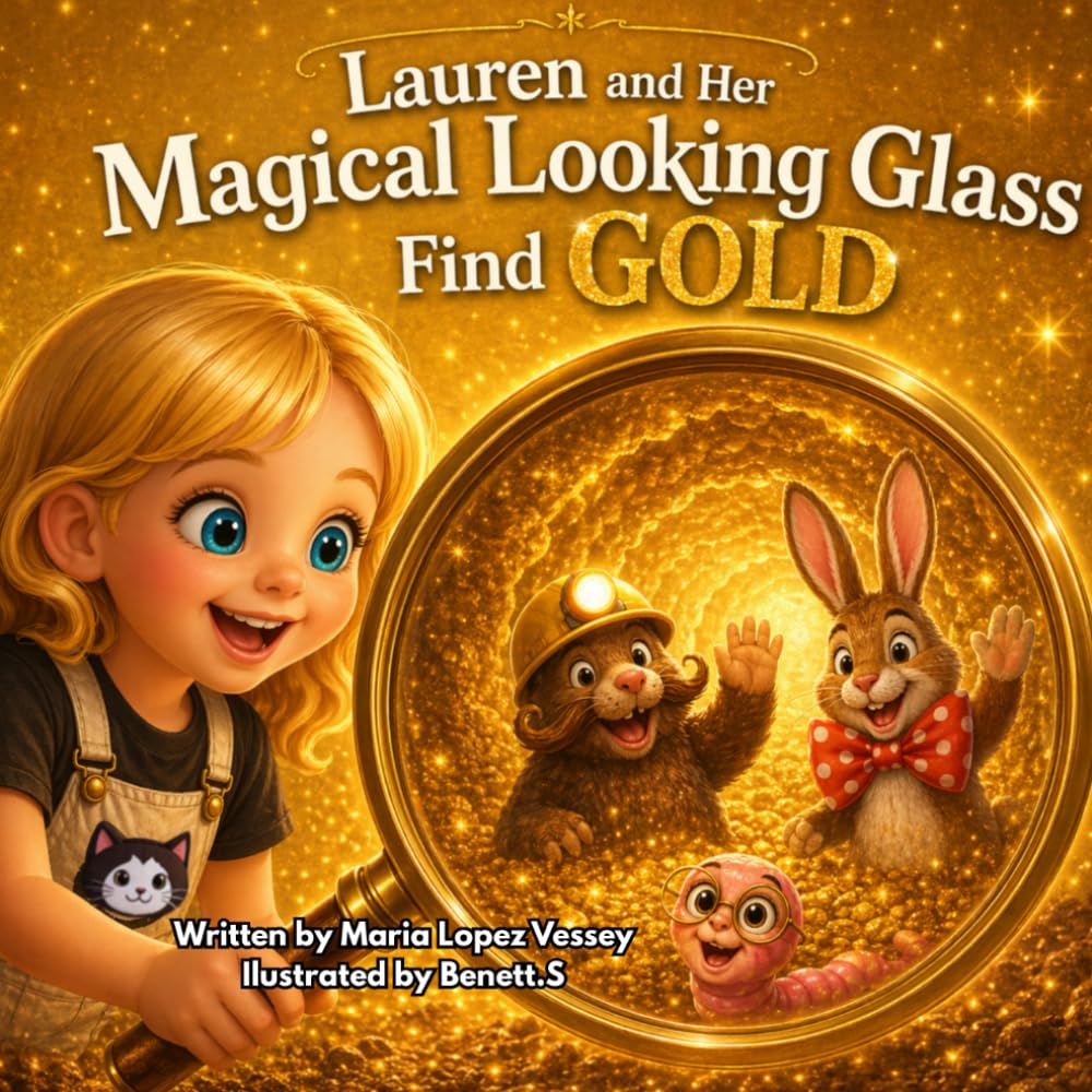 Lauren and Her Magical Looking Glass Find Gold (Lauren and Her Looking Glass)