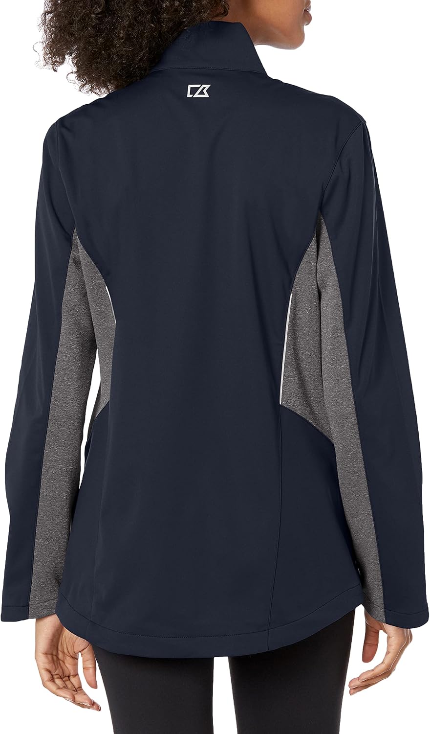 Cutter & Buck Women's Long Sleeve Full Zip Lightweight Navigate Softshell Jacket