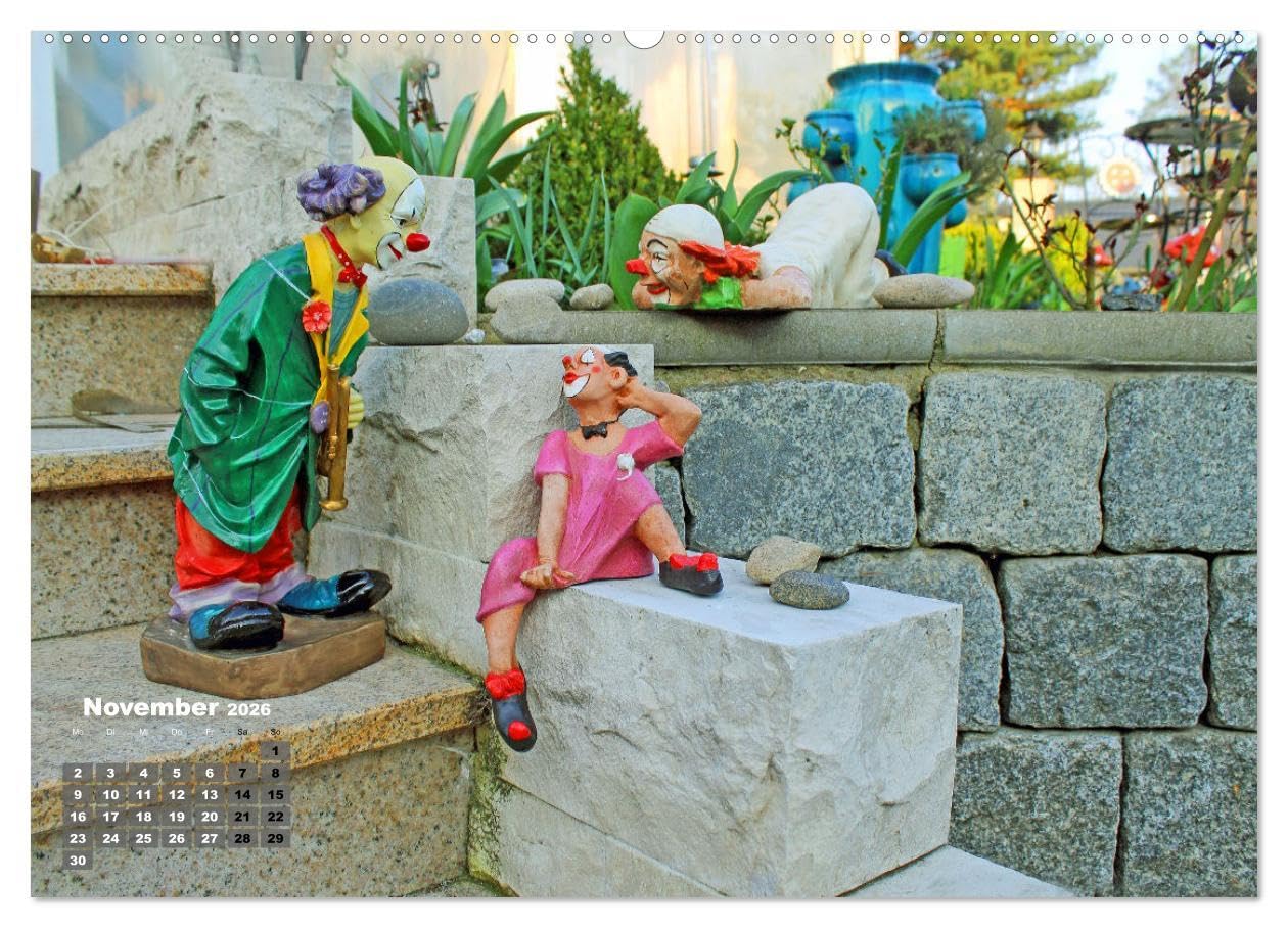 Mein Lustiger Garten, lach mal wieder (hochwertiger Premium Wandkalender 2026 DIN A2 quer), Kunstdruck in Hochglanz: Lustiger Gartenkalender für die ganze Familie (CALVENDO Spass)