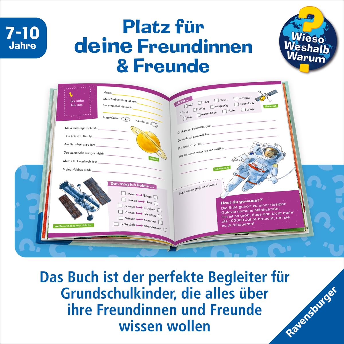Wieso? Weshalb? Warum? Meine Schulfreunde (Freundebuch)
