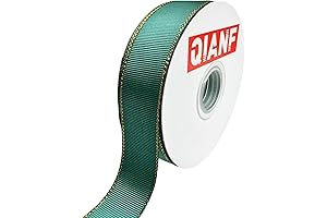 Deck Your Halls with Hunter Green Christmas Cheer: Gleaming Grosgrain Ribbon