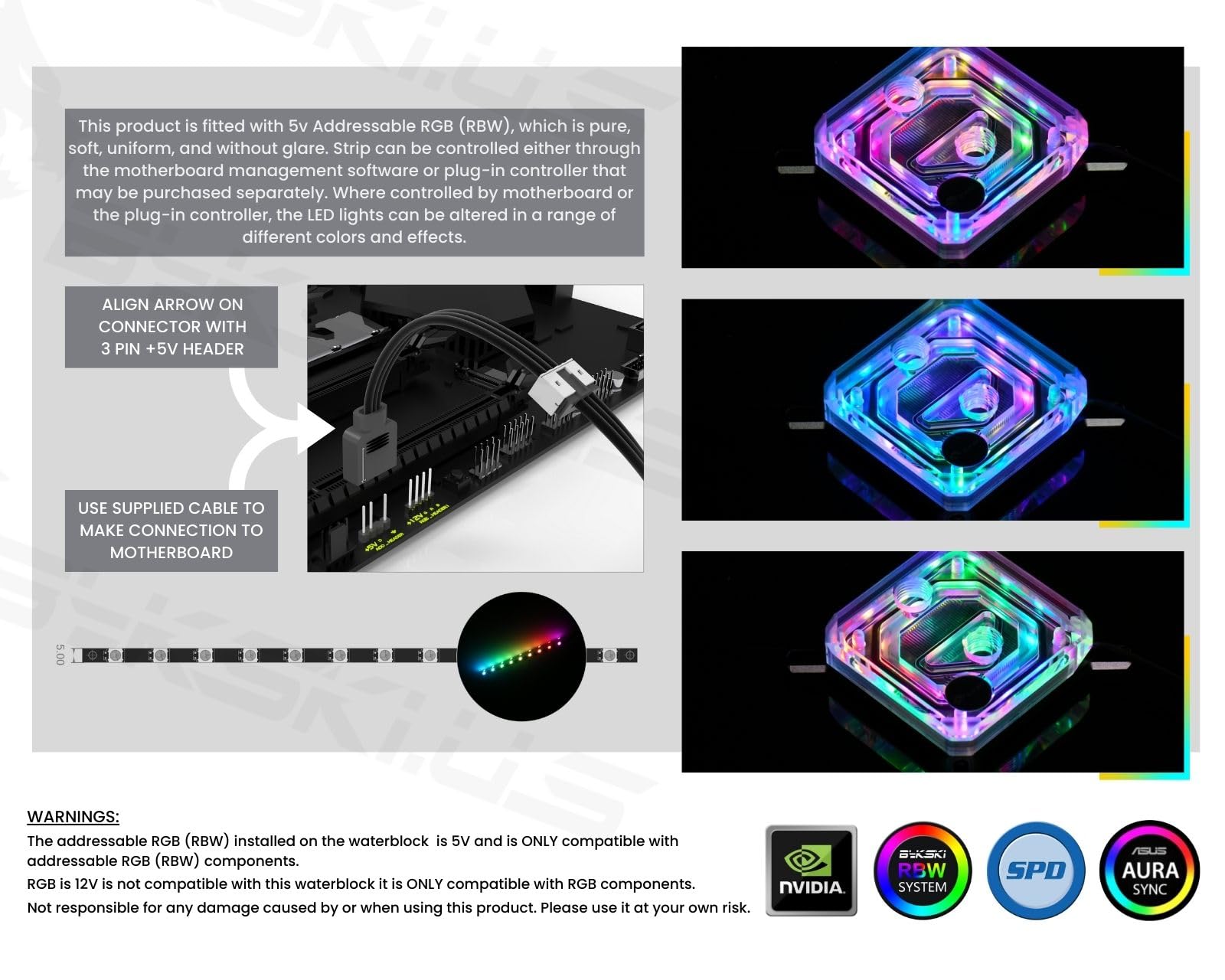 Amazon.co.jp: Bykski CPU-RAY-MK-M 高効率CPU水冷ブロック