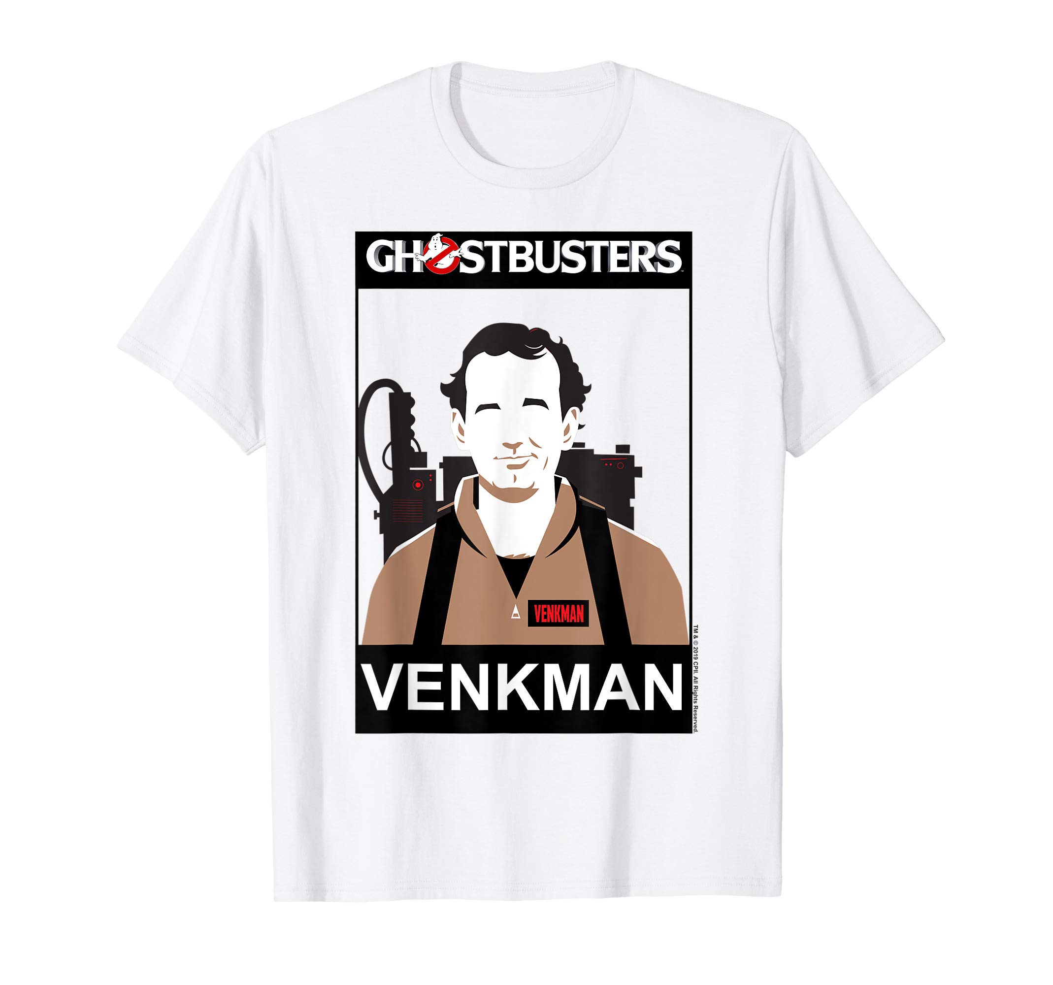 Ghostbusters Venkman Name Portrait T-Shirt