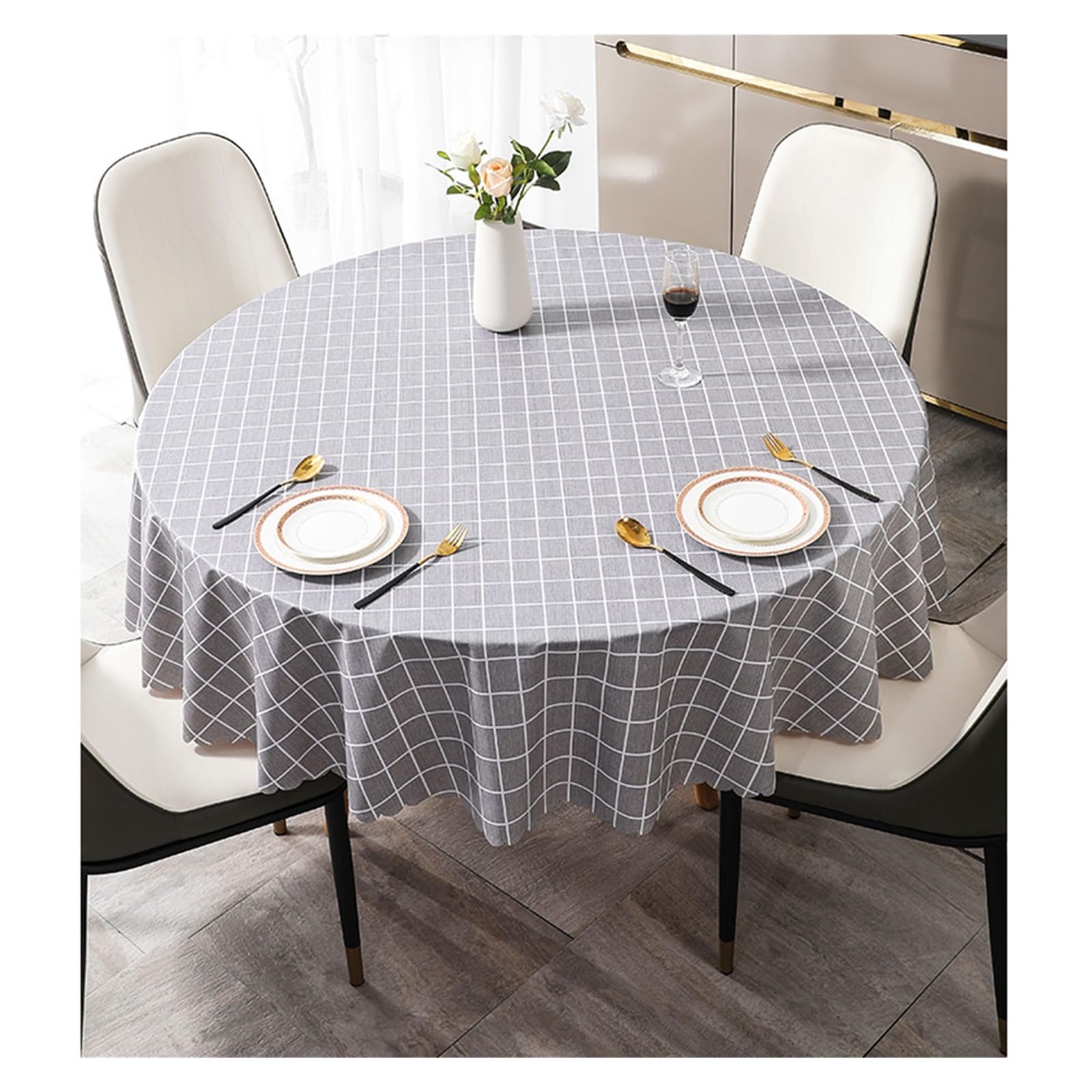 Nappe imperméable anti-brûlure sans lavage pour table basse et repas