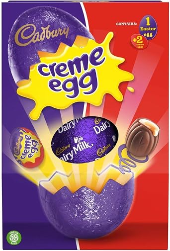 Cadbury Creme Egg Large Chocolate Easter Egg, 100 g