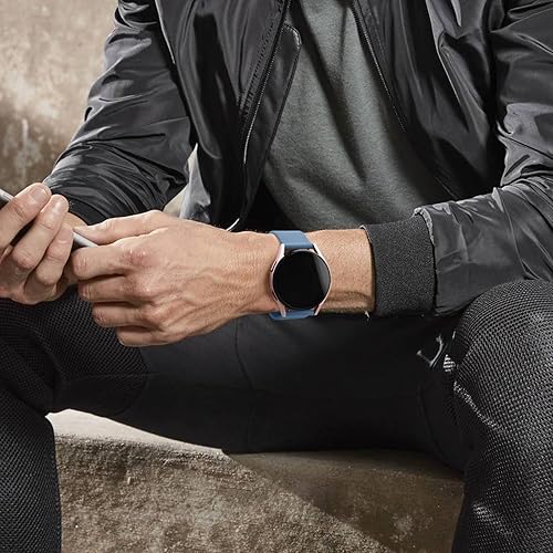 Miniatura 8 de Meliya Correas de reloj de 0.787 in y 0.866 in, correa de repuesto de liberación rápida, paquete de 4 correas de repuesto deportivas de silicona