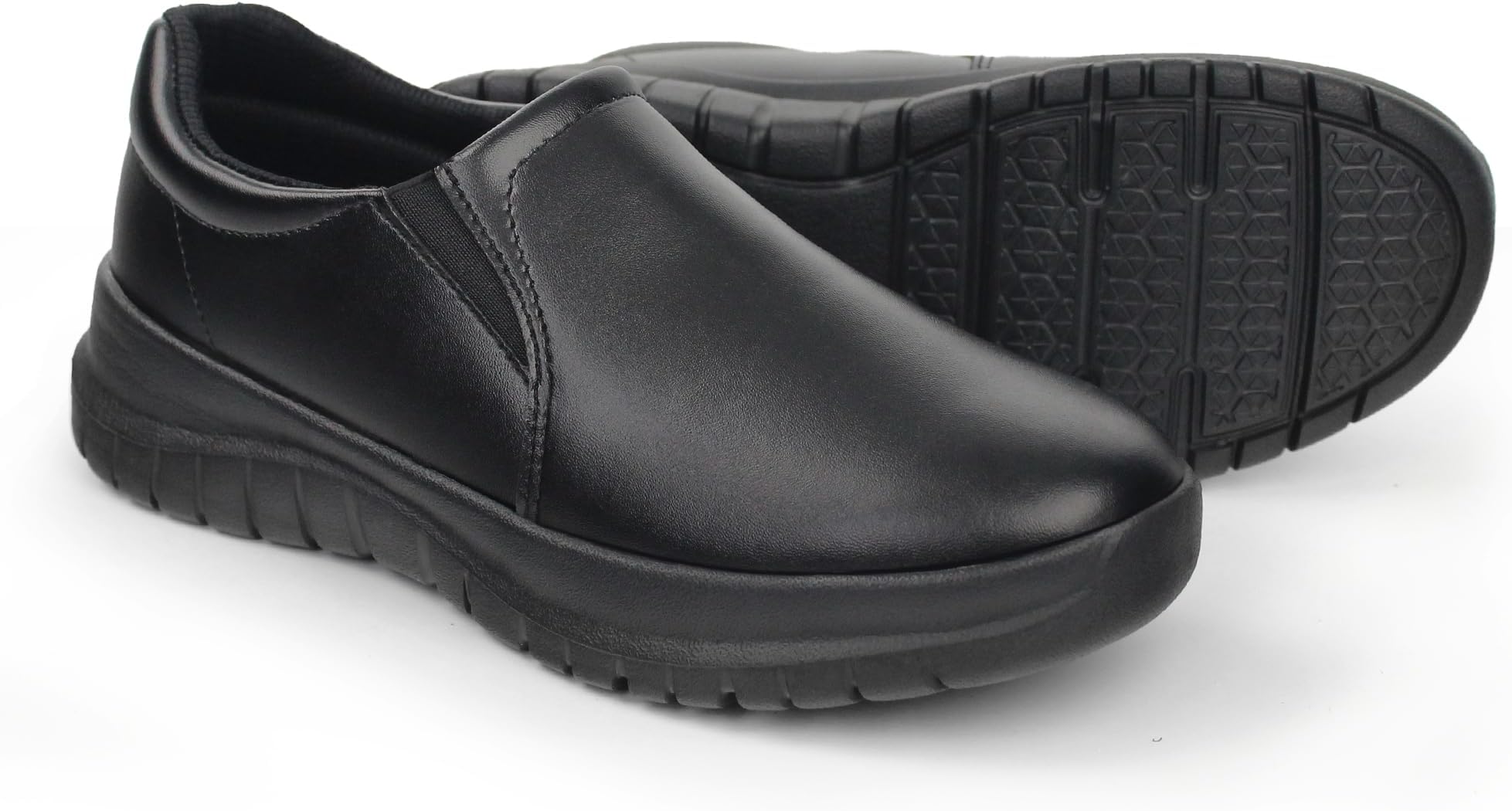Women's Slip On Lightweight Water Resistant Nurse Shoes Slip Resistant Healthcare Work Shoes