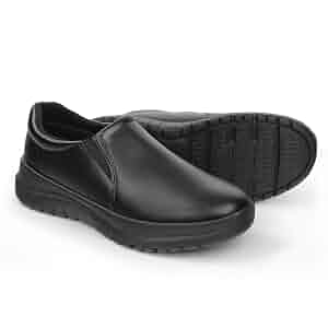 Women's Slip Resistant Nursing Shoes - Lightweight Comfort Clogs Black Size 9