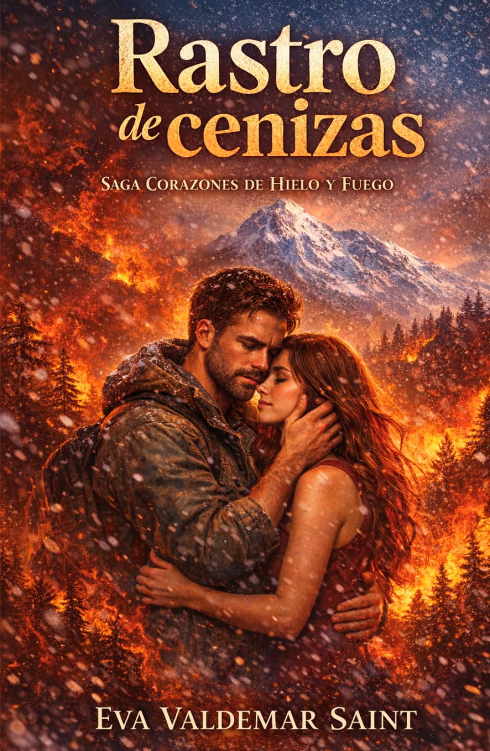 Rastro de cenizas: Un romance de segunda oportunidad bajo el fuego de la montaña (Corazones de hielo y fuego)