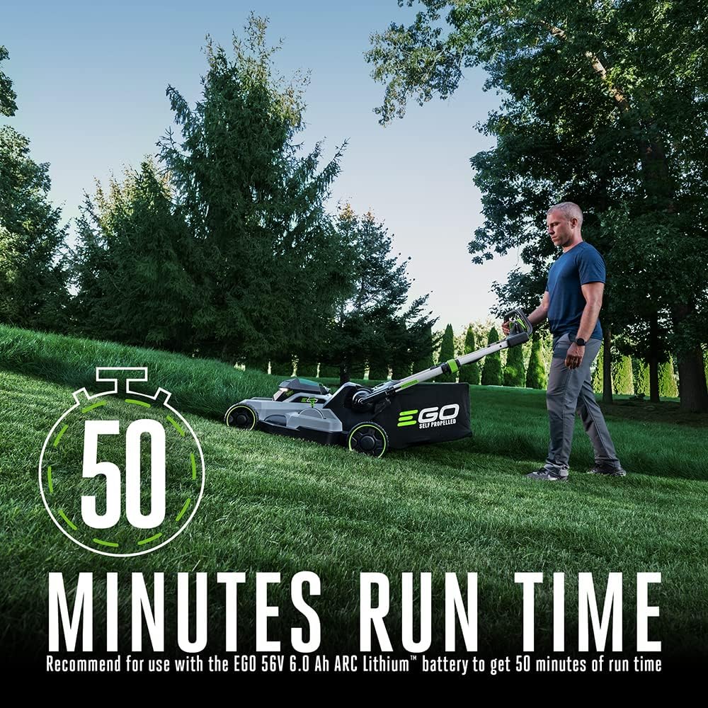 EGO POWER+ Electric Lawn Mower, Self-Propelled Cordless, Battery and Charger Not Included - LM2110SP