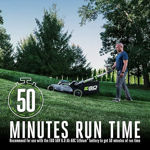 Miniatura 4 de EGO Power LM2110SP - Cortacésped autopropulsado inalámbrico de 21 pulgadas 56 voltios sin escobillas con palanca doble batería y cargador no