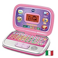 VTech Bit Smart Computer Rosa, Computer Interattivo per Bambini