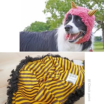 Amazon | iDog 鬼さんスヌード アイドッグ S レッド 犬 かぶり