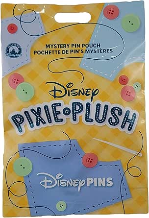 Disney Pin - Pixie Plush Mystery Series - 5 Pin Pack at Amazon's