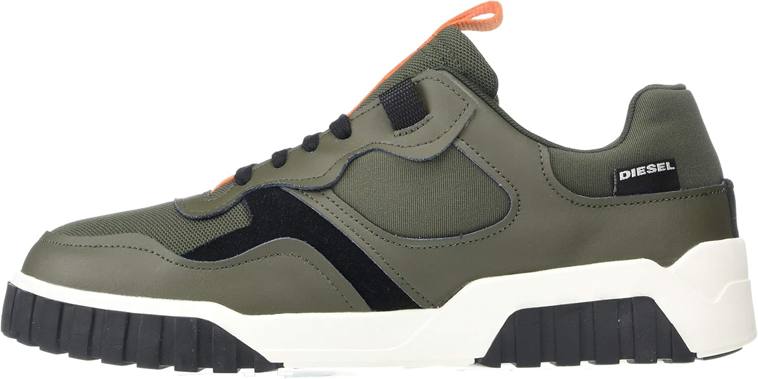 Diesel Men's Fashion Sneaker 12.5 Climbing Ivy